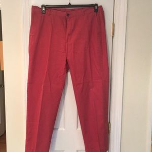 40 x 32 crimson/brick color chinos